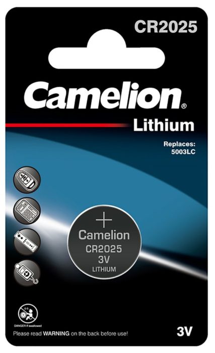 Батарейка Camelion Lithium CR2025