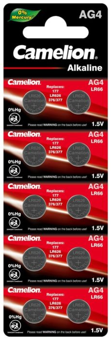Батарейки Camelion Alkaline AG4 10шт