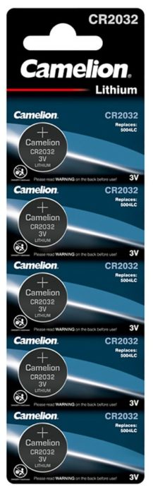 Батарейки Camelion Lithium CR2032 5шт