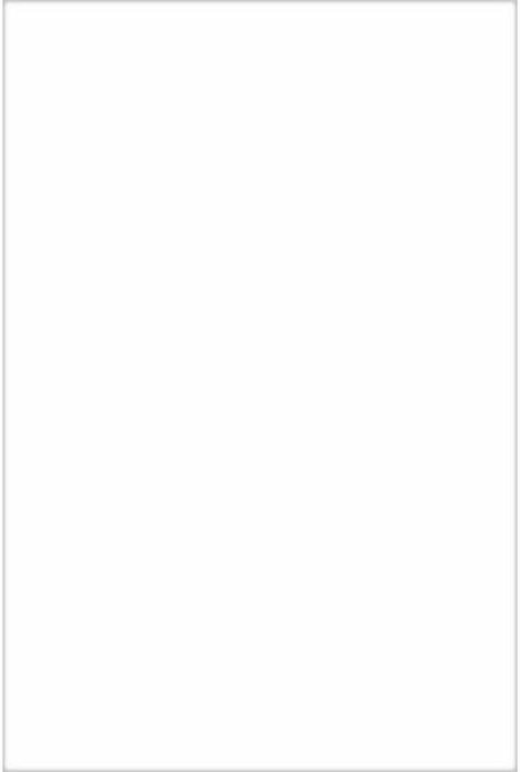 Керамическая плитка Нефрит Керамика Мидаль однотонная белая 00-00-4-08-00-00-000 настенная 20х40 см