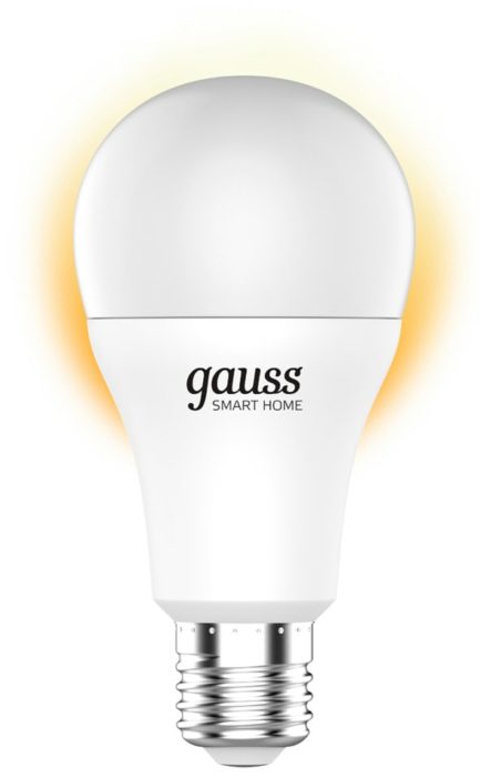 Лампа Gauss Smart Home A60 10W 1055lm 2700К E27 диммируемая LED