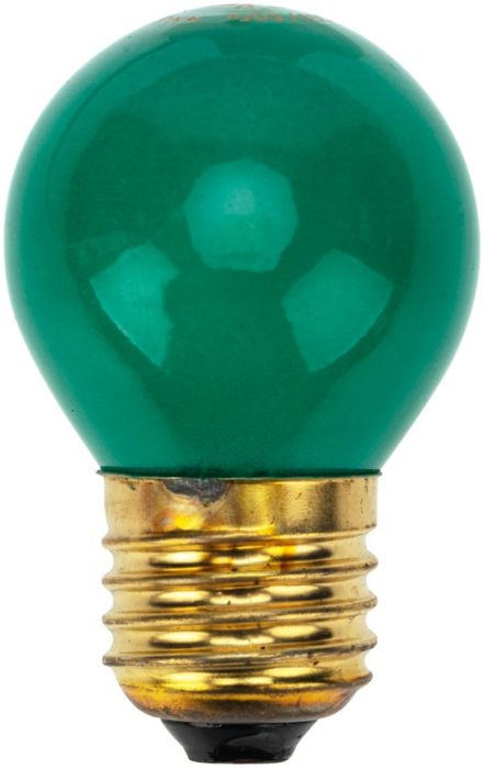 Лампа накаливания Neon-Night зеленая E27 10Вт