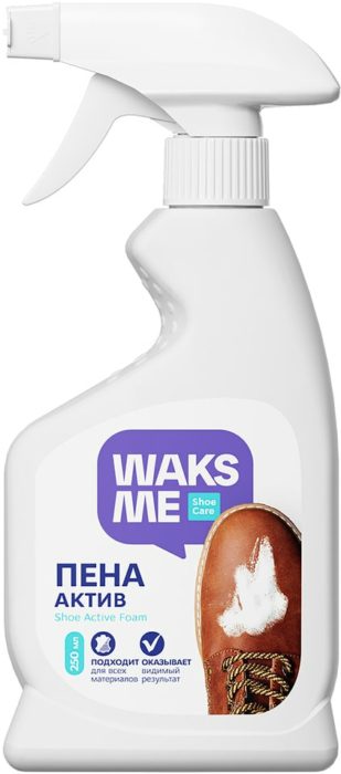 Пена-актив для очищения WaksMe Shoe Active Foam 250мл