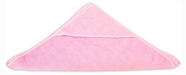 Полотенце детское Споки Ноки уголок цвет розовый, 75x75 см