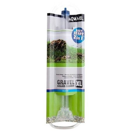 Грунтоочиститель для аквариума AQUAEL GRAVEL & GLASS CLEANER ХL  со скребком