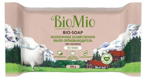 Хозяйственное мыло Экологичное BioMio Bio-Soap Без запаха, 200 г