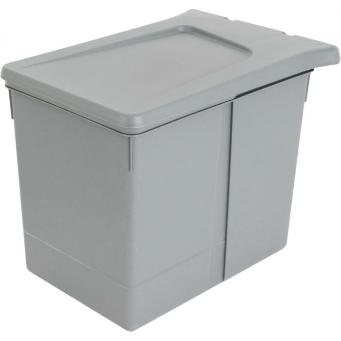 Контейнер для мусора Aff навесной 15 л, пластик, цвет серый