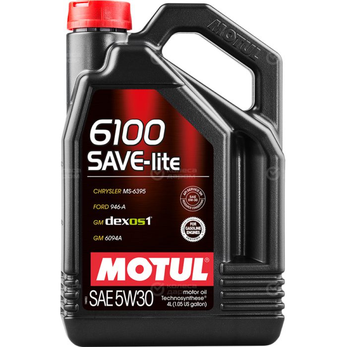 Motul Моторное масло 6100 Save-lite 5W-30, 4 л