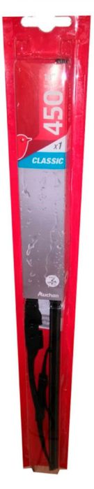 Щетка стеклоочистителя АШАН Красная птица каркасная, 450 мм