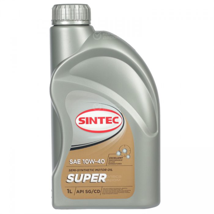 Sintec Моторное масло Super 10W-40, 1 л