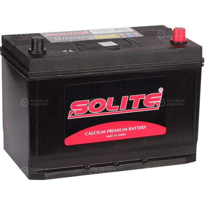 Solite Автомобильный аккумулятор 95 Ач обратная полярность D31L