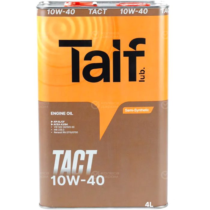 Taif Моторное масло TACT 10W-40, 4 л