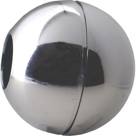 Насадка-шар Element, декоративная, 70 мм, сталь, цвет хром