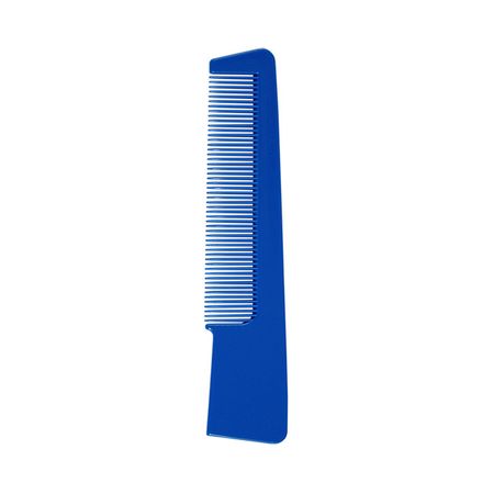 Гребень для волос Lei пластиковый 015, синий, 130х30 мм