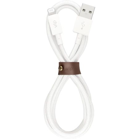 Кабель VLP Nylon Cable USB A -Lightning MFI белый
