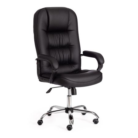 Компьютерное кресло TC чёрное 63х47х137 см