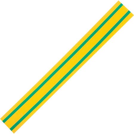 Термоусадочная трубка Skybeam 40/20 0.5 м цвет желто-зеленый