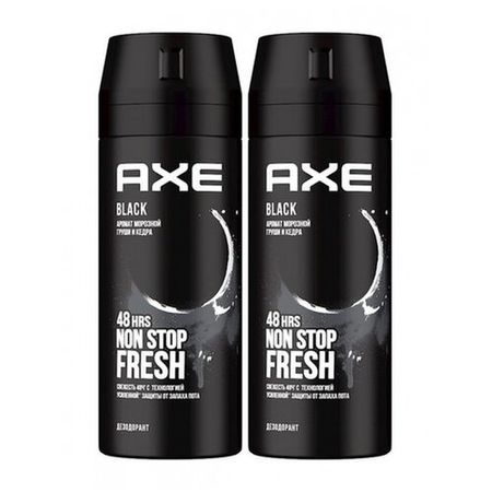 Axe дезодорант аэрозольный аромат морозной груши и кедра 2х150мл.