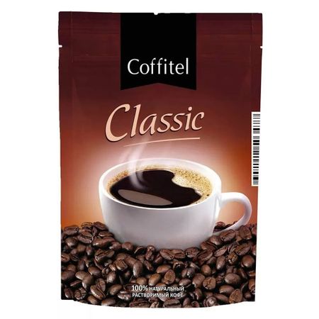 Кофе Русский продукт растворимый гранулированный Coffitel Classic 75 г