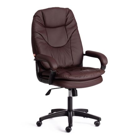 Компьютерное кресло TC Comfort коричневое 66х46х133 см