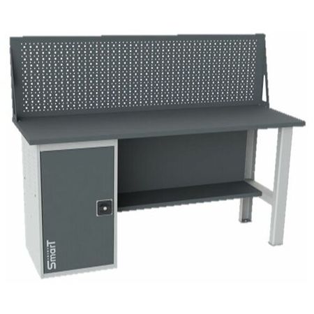 Стол производственный, верстак SMART 1760.1.S3.0.d универсальный в гараж, в мастерскую,1364х1766х605
