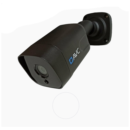 Уличная цилиндрическая AHD 2.0 Mpx Full HD 1080p камера видеонаблюдения AVC-9600F 3.6 мм, черная