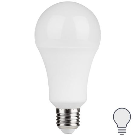 Лампа светодиодная E27 220-240 В 10 Вт груша матовая 1000 лм нейтральный белый свет