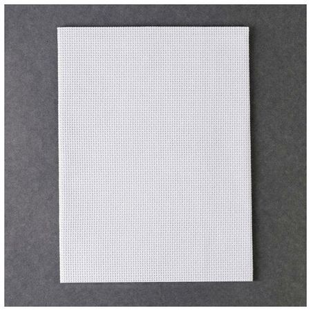 Канва для вышивания, №11, 50 × 50 см, цвет белый