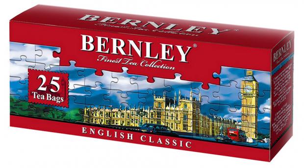 Чай черный BERNLEY ENGLISH CLASSIC, 25х2 г