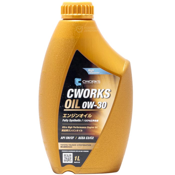 CWORKS Масло моторное Cworks OIL С2/С3 0W-30 1л