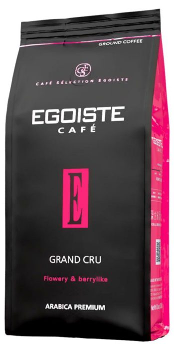 Кофе молотый Egoiste Grand Cru, 250 г