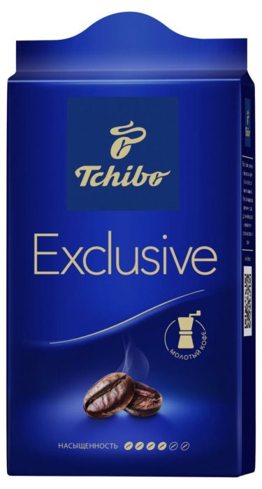 Кофе молотый Tchibo Exclusive, 250 г