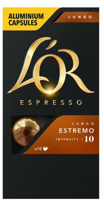 Кофе в капсулах L`or Espresso Lungo Estremo, 10 капсул