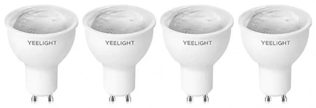 Умная лампочка Yeelight GU10 Smart bulb W1 - упаковка 4 шт.