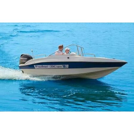Стеклопластиковая лодка Wyatboat-3 DC Open/ Стеклопластиковый катер/ Лодки Wyatboat