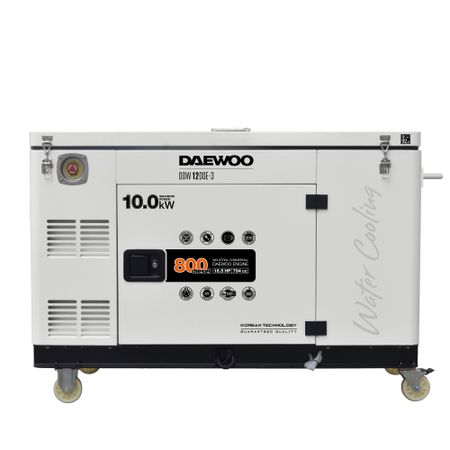 Генератор дизельный с водяной системой охлаждения DAEWOO DDW 12 DSE-3