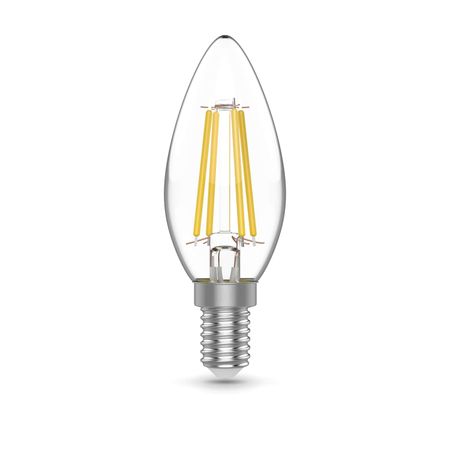 Лампа Gauss Basic Filament Свеча 5,5W 510lm 2700К Е14 LED  1/20