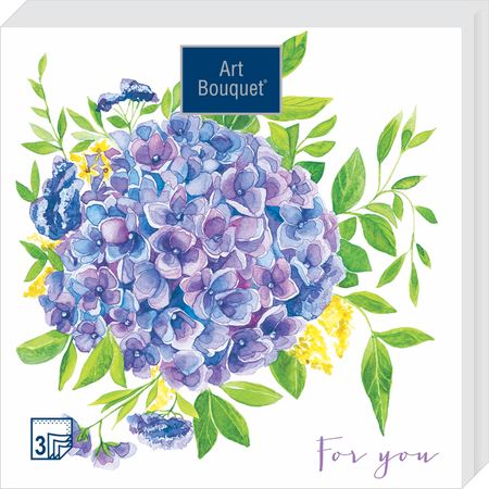 Салфетки Art bouquet Art бумажные for you 33х33 3сл 20шт