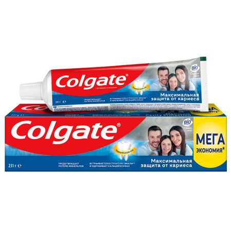 Зубная паста Colgate Максимальная Защита от кариеса Свежая мята 150 мл