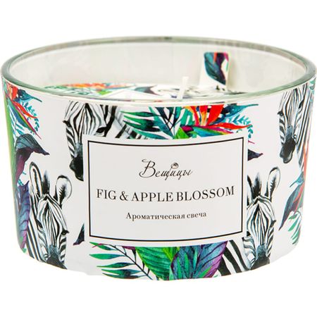 Ароматическая свеча Вещицы fig apple blossom