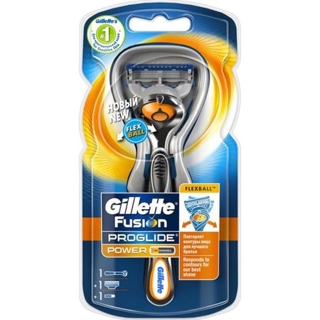 Бритва Gillette Fusion5 ProGlide Power Flexball с 1 сменной кассетой