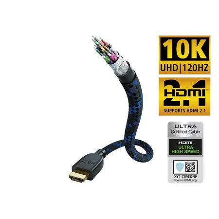 Кабель HDMI Inakustik Premium 2.1 3 m