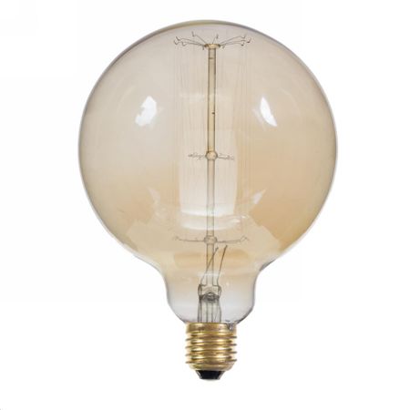 Лампа накаливания Uniel Vintage шар G125 E27 60 Вт 300 Лм свет тёплый белый