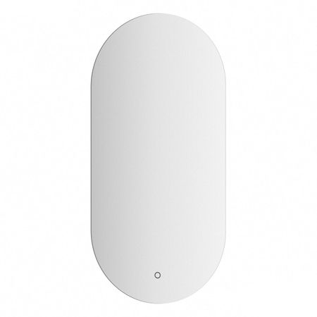 Зеркало с LED-подсветкой 16,5 W 40х80 см Сенсорный выключатель Теплый белый свет Evoform