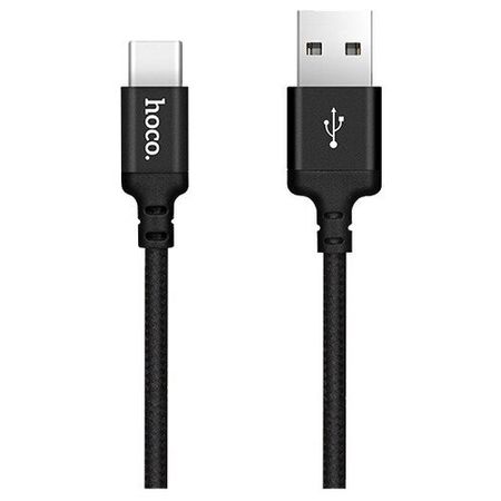 Дата кабель Type-C - USB Hoco X14 1м черный