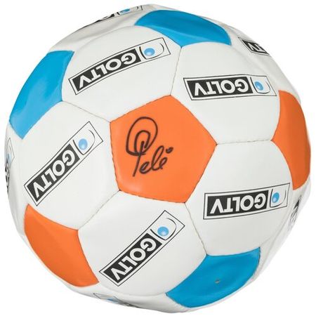 Футбольный мяч с автографом Пеле. Собственноручный автограф короля футбола .Сертификат подлинности автографа в комплекте.