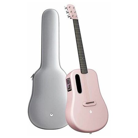 Электроакустическая гитара Lava ME 3 38 Pink с чехлом