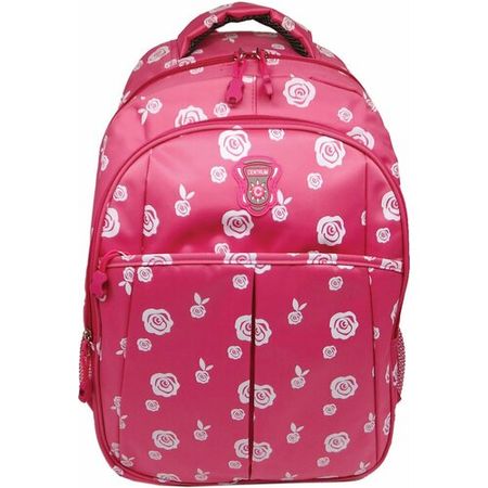 Рюкзак спортивный/городской, 47*34*19 см, нейлон, уплотненная спинка. Розовый