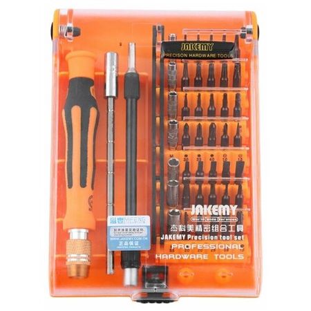Инструменты - Ручной инструмент - Отвёртка с набором бит Jakemy JM-8116
