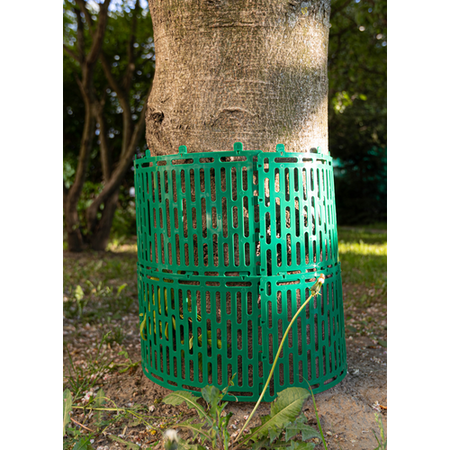 Защита стволов деревьев от триммеров и грызунов, зеленый
